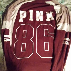 Victoria's Secret pink long sleeve tshirt
